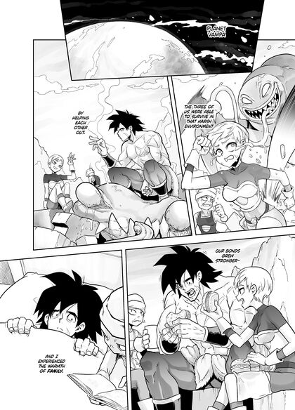 Broly's Super Saiyan Cock Fucks a Petite Alien pussy in  XXX Picture