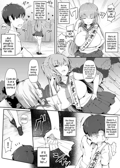 Slutty with Huge Tits and Ass Fucks Sensei and Students - Dirty Manga Thrills