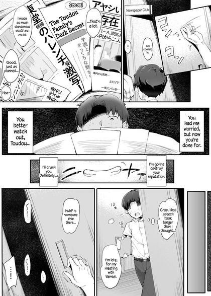 Slutty with Huge Tits and Ass Fucks Sensei and Students - Dirty Manga Thrills