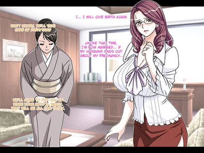 Curvy Mature Women Get Pregnant by Businessman in Creampie Doujinshi'Picture