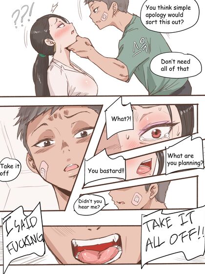 Busty Mom Blackmailed Into Dirty Sex After Son’s Bullying Incident - 40 Steamy Comics
