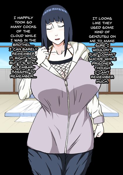 Raikage Enjoys Busty Hinata and Tsunade as His Personal Sex Slaves - 113 Steamy Comics