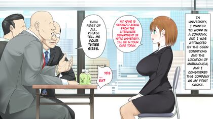 Busty New Employee Gets Fucked in Office Threesome - 172 Pics