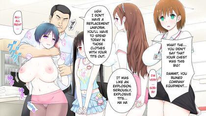 Busty New Employee Gets Fucked in Office Threesome - 172 Pics