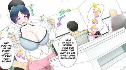 Busty New Employee Gets Fucked in Office Threesome - 172 Pics