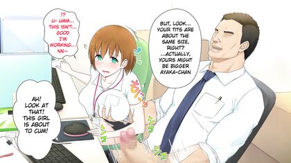 Busty New Employee Gets Fucked in Office Threesome - 172 Pics