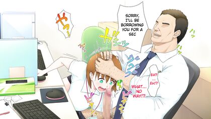 Busty New Employee Gets Fucked in Office Threesome - 172 Pics