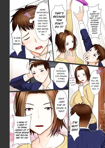 Mom Uses Dildo Replica of Her Son’s Dick in naughty Hentai Image - 27 Pics