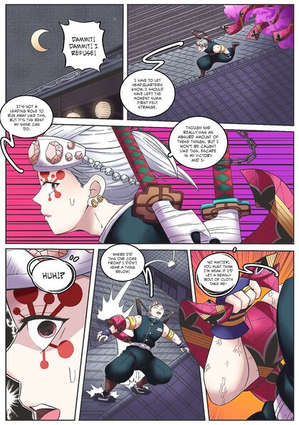 Guys Turned Into Submissive Girl 18+ Fuck Toys in Demon Slayer's Red Light District