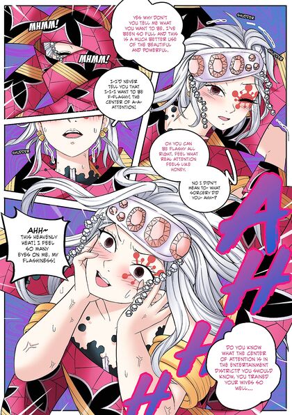 Guys Turned Into Submissive Girl 18+ Fuck Toys in Demon Slayer's Red Light District