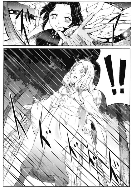 Kocho Shinobu Uses Special Yuri Attack for  Lesbian Pleasure with Demons