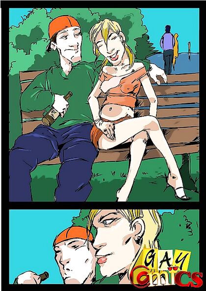 Boy 18+friend Takes on Guy Who Fucked His Girl 18+friend with Gay Anal Punishment - Comics