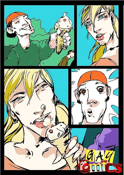 Boy 18+friend Takes on Guy Who Fucked His Girl 18+friend with Gay Anal Punishment - Comics