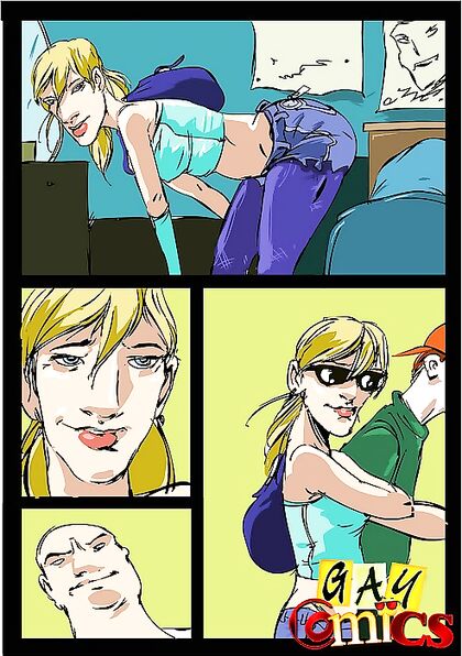 Boy 18+friend Takes on Guy Who Fucked His Girl 18+friend with Gay Anal Punishment - Comics