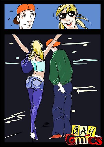 Boy 18+friend Takes on Guy Who Fucked His Girl 18+friend with Gay Anal Punishment - Comics
