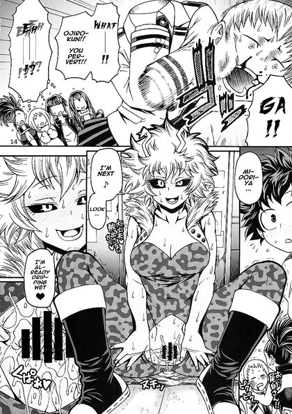 My Hero Academia Girl 18+s Level Up with a CreamyOrgy in This Erotic Doujinshi