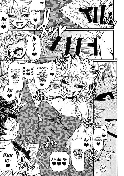 My Hero Academia Girl 18+s Level Up with a CreamyOrgy in This Erotic Doujinshi