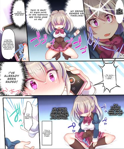 Trapped in a Hypnotic Eroge, Reborn Heroine Fights to Escape Before Being Fucked