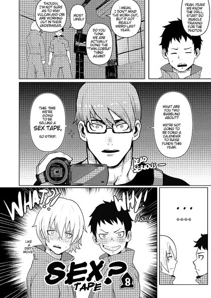 Shinra from Fire Force Gets His Gay Ass Fucked by theCaptain - 43 Erotic Comics Pics