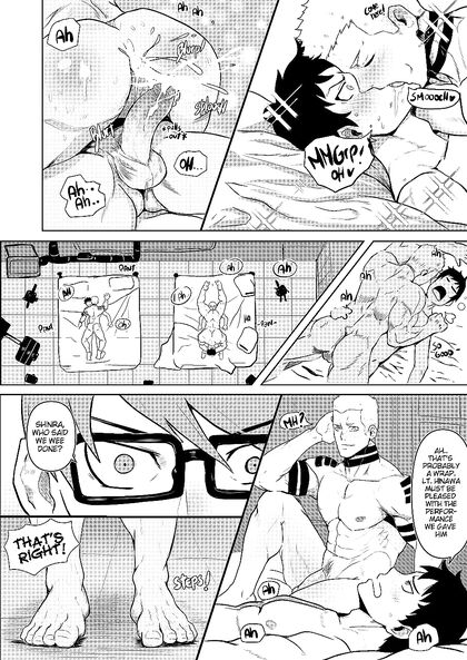 Shinra from Fire Force Gets His Gay Ass Fucked by theCaptain - 43 Erotic Comics Pics