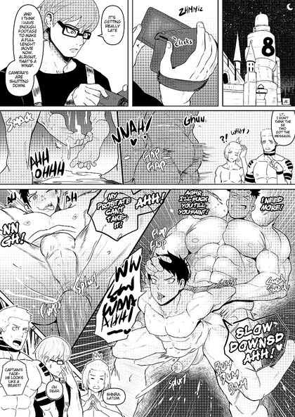Shinra from Fire Force Gets His Gay Ass Fucked by theCaptain - 43 Erotic Comics Pics