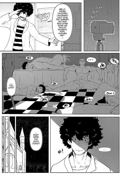 Shinra from Fire Force Gets His Gay Ass Fucked by theCaptain - 43 Erotic Comics Pics