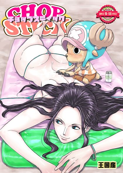 Chopper from One Piece Goes Wild Fucking Robin with His Beast Cock - Sex Comics