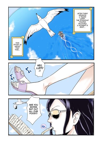 Chopper from One Piece Goes Wild Fucking Robin with His Beast Cock - Sex Comics