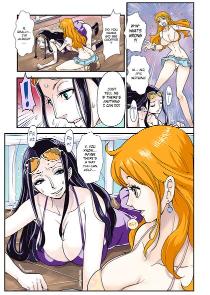 Chopper from One Piece Goes Wild Fucking Robin with His Beast Cock - Sex Comics