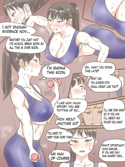 Busty Kendo Girl 18+ Tied Up and Fucked While Boy 18+friend Watches - NTR Porn Comics