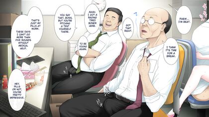 Busty Secretary Gets Fucked Daily by Pervy Businessmen in Office Sex Comics