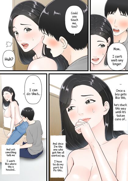 Good Mom Succumbs to Son's Big Dick in Erotic Hentai Mother-Son Fantasy