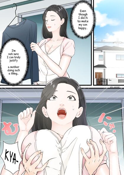 Good Mom Succumbs to Son's Big Dick in Erotic Hentai Mother-Son Fantasy