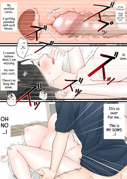 Good Mom Succumbs to Son's Big Dick in Erotic Hentai Mother-Son Fantasy