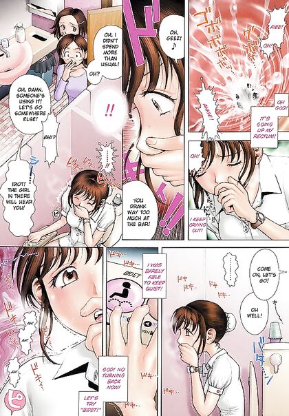 Anime Teen 18+ Fingers Her Pink Pussy and Squirts Hard in Bidet Image
