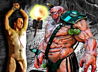 Gay Erotic Art Fantasies – 3 Seductive Altered Images