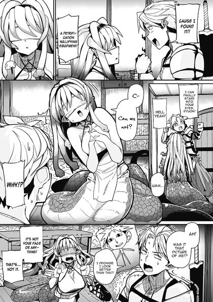 Adventurer Fucks Seductive Snake Girl 18+ in Steamy 25-Pic Monster Comics Adventure
