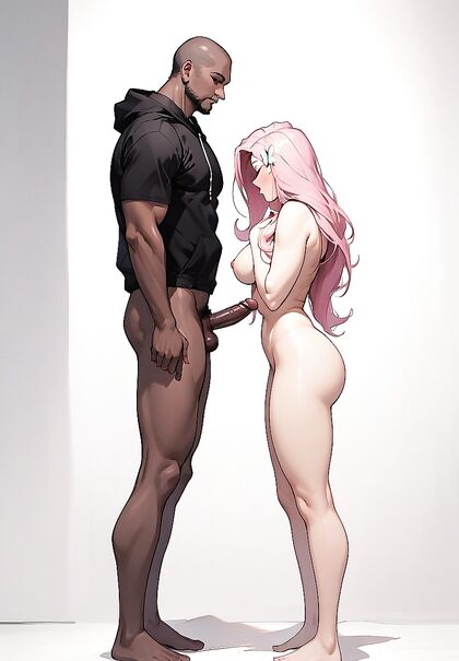 Dark-Skinned Stud Gives Mind-Blowing Blowjob in Hentai AIPorn