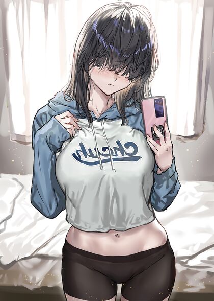 Hella Hot Leggy Selfies Gone XXX Hentaified for Your Eyes Only