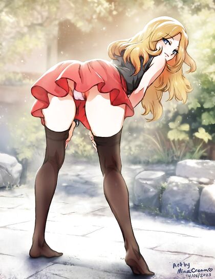 Holy shitlords! Seren-fucking -a is teasing us with some hot hentaiforic pussy action!