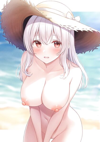 My Hottie in Only Her Hat - So XXX She Can Barely Contain It