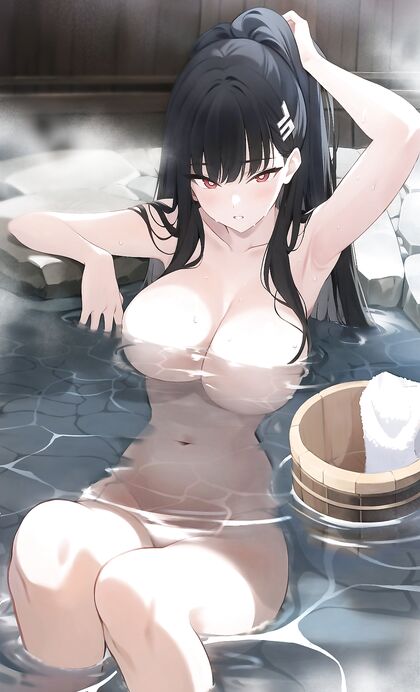 Holy Shi!, Hentaicat onsen in rio! (NSFW)