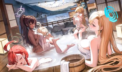 Hella Bath Time Banging - Hentaixxx Pics of Cumsluts Getting Soaped Up!
