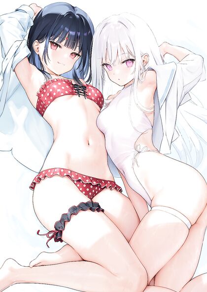 Hotties in Skimpys vs Bootyful One Pieces - XXX HENTAI PICS!