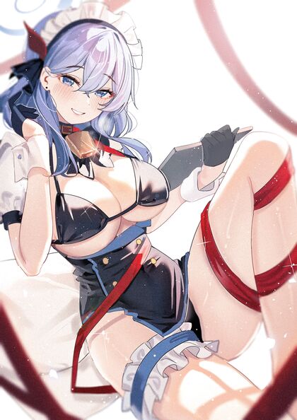 Horny AF Maido Fucking Her Ownself in Hentai XXX Pics