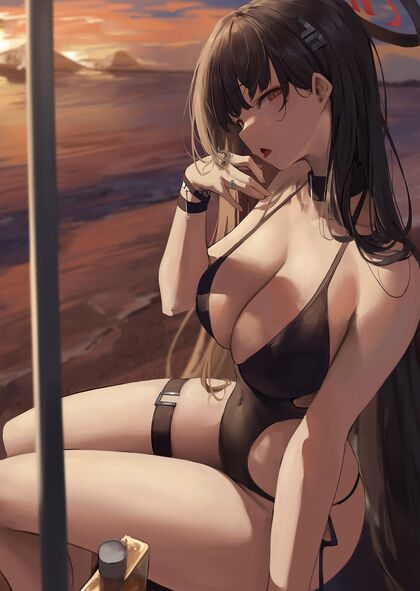 Holy shit!, Rio gets freaky on da Beach! Hentaicollage of XXX pics!