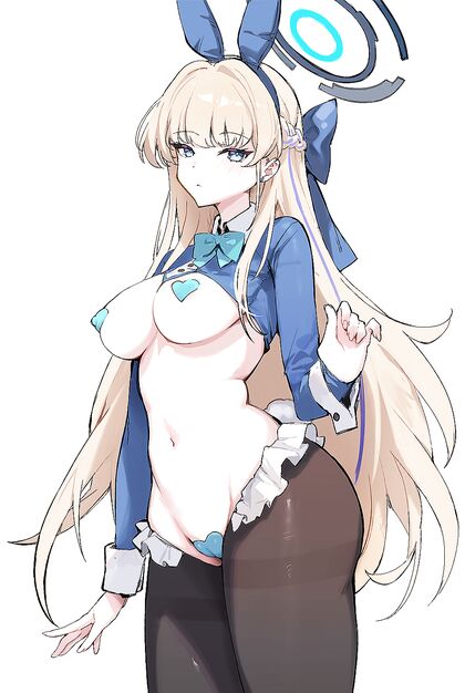 Holy Shit! Asuma Busting Out of Her XXX Bunnie Suit!