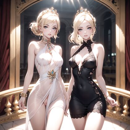 Doubling Down on Double Princess Porn - Hentaified XXX Pic