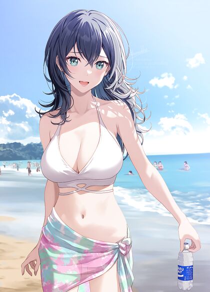 Horny Bitch Gets Wet & Filthy on Hentaibeach