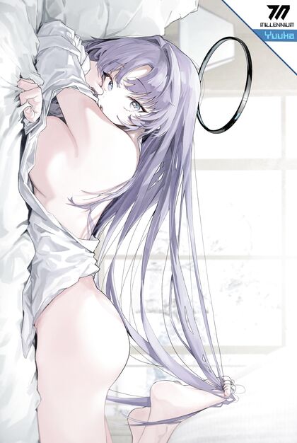 Jizz-worthy Yuuko in just her Shirty - Hentaified XXX Pic for your Eyes Only